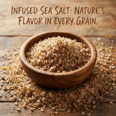 Habanero Pepper Sea Salt, Infused, 2 oz. Pouch
