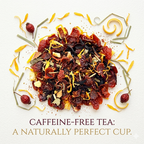 Organic Apricot Sunrise Tea, Caffeine Free Dessert Collection Tea, 1.5 oz. In Jar