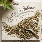 Organic Bladder Support Tea, Caffeine Free Herbal Infusion, Wellness Tea Collection, 1 oz. Jar