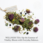 Organic ImmuniTea, Caffeine Free Herbal Infusion, Wellness Tea Collection, 1 oz. Jar