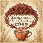 Organic Red Rooibos Tea, Caffeine Free, South African Red Bush, Wellness Tea Collection, 1.5 oz. Jar