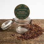 Organic Red Rooibos Tea, Caffeine Free, South African Red Bush, Wellness Tea Collection, 1.5 oz. Jar