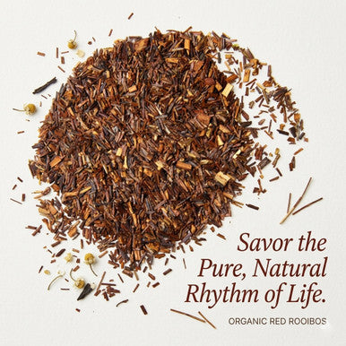 Organic Red Rooibos Tea, Caffeine Free, South African Red Bush, Wellness Tea Collection, 1.5 oz. Jar