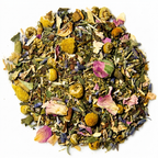 Organic Peace Tea, Caffeine Free Herbal Infusion, Wellness tea collection, 1 oz. Jar