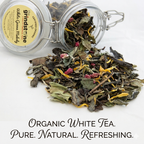 Organic White Guava Medley, White Peony Tea, Dessert Tea Collection, 1.0 oz