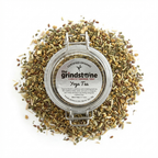 Organic Yoga Herbal Tea, Caffeine Free Tea Infusion with Fennel & Fenugreek, Wellness Tea Collection, 2 oz.