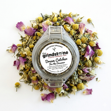Organic Dream Catcher Tea, Caffeine Free Herbal Infusion, Wellness Tea Collection, 1 oz. Jar