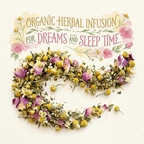Organic Dream Catcher Tea, Caffeine Free Herbal Infusion, Wellness Tea Collection, 1 oz. Jar