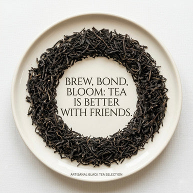 Black & White Tea, Non GMO, 2 oz. Jar