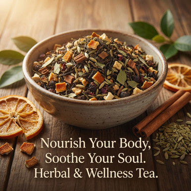 Organic Lemon Lift Tea, Herbal Infusion, Caffeine Free, Wellness Tea Collection, 2 oz Jar