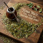 Organic Yerba Mate Tea, Wellness Tea, Non-GMO, 1 oz. Jar