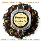 Celebrations Tea, Ceylon Black Loose Tea with Spices, 2 oz. Jar