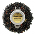 Organic Lychee & Peach Tea, Black Tea Infused with Lychee & Peach, Dessert Tea Collection, 2 Oz Jar