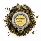 Organic White Butterscotch Tea, White Peony Tea, Dessert Tea Collection, 1 Oz Jar
