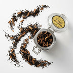 Organic Cinnamon Tea, Ceylon Black Tea with cinnamon spice, Wellness Tea Collection, 2 oz. Jar