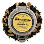 Organic Cinnamon Tea, Ceylon Black Tea with cinnamon spice, Wellness Tea Collection, 2 oz. Jar