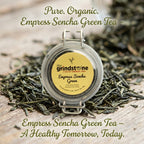 Empress Sencha Green Tea, Wellness Tea, 2 oz. Jar