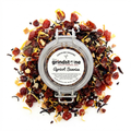 Organic Apricot Sunrise Tea, Caffeine Free Dessert Collection Tea, 1.5 oz. In Jar