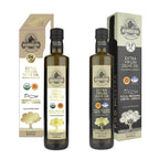 Ellora Farms PDO Organic & PDO Single Estate Greek Extra Virgin Greek Olive Oil, 500ml Bottles Combo