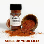 Blackened Seasoning, Fish & Seafood rubs and Seasonings, Non-GMO Spice, Hand Blended Spices, 2.50 oz. Glass Bottle with Sifter, Pack of 2