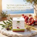 Hydra Active Face Cream, Organic Olive Oil, Pomegranate Extract, Argan Oil, Normal Oily Skin, 50 ml (1.69 oz) Made in Greece