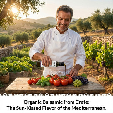 Aleta Organic, Infused Lemon Balsamic Vinegar, Tangy Zest of Lemon, Naturally Sourced, No Preservatives, USDA Certified, 8.45 oz Bottle