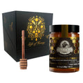Ellora Farms, Single Estate PDO Greek Raw Honey, Beekeepers Reserve Gift of Honey in Cube Box, Pine & Thyme, 450g