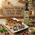 Ellora Farms, Certified Single Estate PDO Extra Virgin Olive Oil, Cold Pressed, Kosher & Traceable, Crete, Greece, 8.45 oz bottle