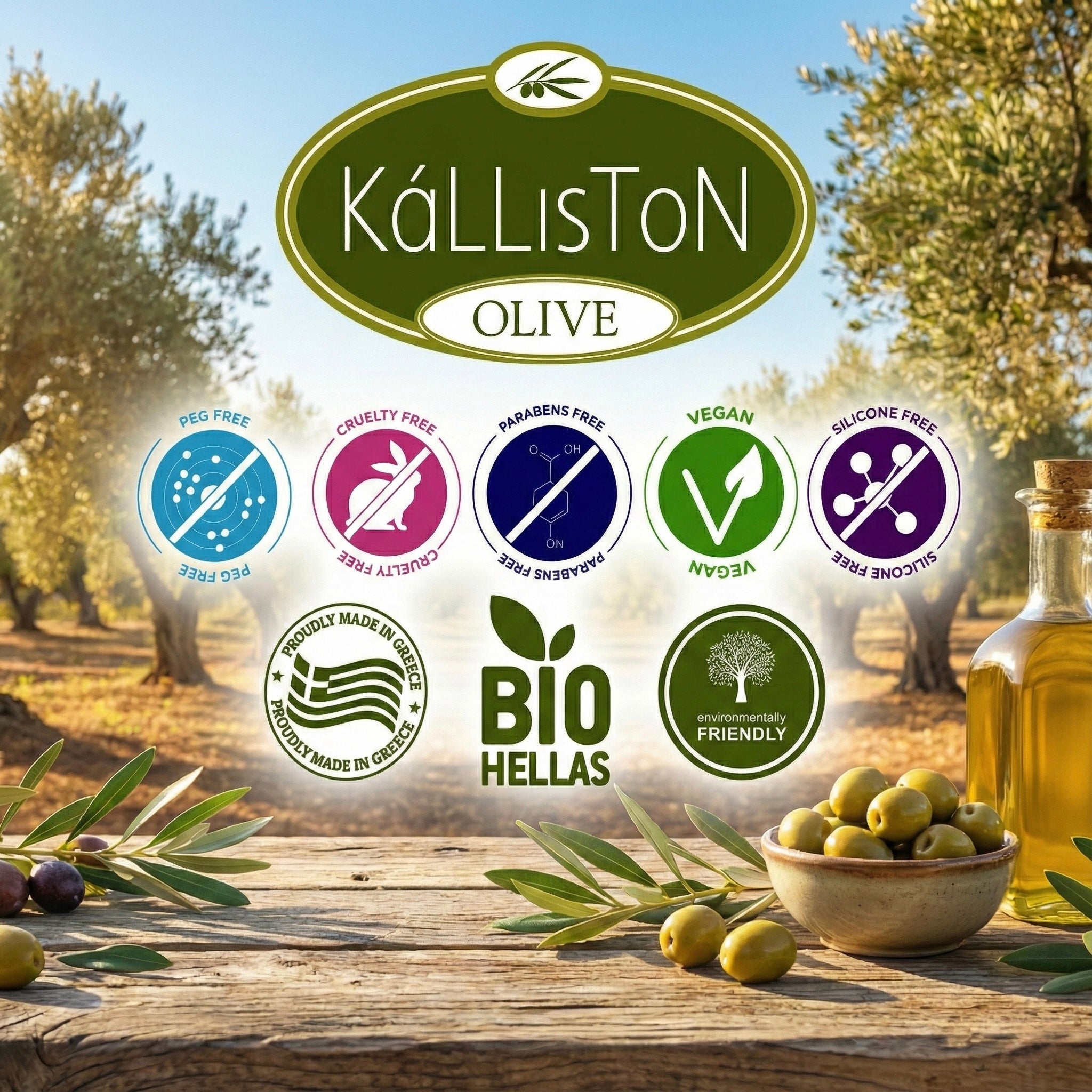 Kalliston Organic Donkey Milk Lotion with Organic Olive Oil & Shea butter, Moisturize, Nourish and Hydrate, All Skin types,  6.76 oz (200ml)