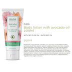 Kalliston Revitalizing Organic Avocado and Olive Oil body lotion with Vitamin E, Moisturize, Nourish and Hydrate, All Skin types,  6.76 oz (200ml)