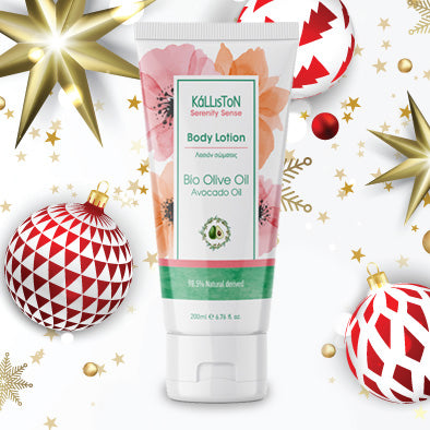 Kalliston Revitalizing Organic Avocado and Olive Oil body lotion with Vitamin E, Moisturize, Nourish and Hydrate, All Skin types,  6.76 oz (200ml)