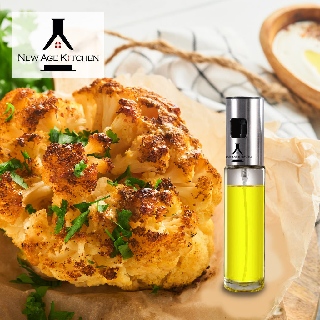 Olive Oil Sprayer and Mister, 100ml Glass Spray Bottle for Balsamic, Salad, BBQ (1 Pack)