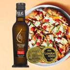 Organic Red-Hot Pepper Infused Extra Virgin Olive Oil, Finishing Oil, Single Origin Greece, 8.45 Oz