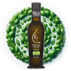 Organic Basil Infused Extra Virgin Olive Oil, Finishing Oil, Single Origin Greece, 8.45 Oz