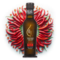 Organic Red-Hot Pepper Infused Extra Virgin Olive Oil, Finishing Oil, Single Origin Greece, 8.45 Oz