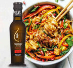 Organic Red-Hot Pepper Infused Extra Virgin Olive Oil, Finishing Oil, Single Origin Greece, 8.45 Oz