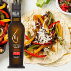 Organic Red-Hot Pepper Infused Extra Virgin Olive Oil, Finishing Oil, Single Origin Greece, 8.45 Oz