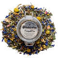 Organic Tranquility Tea, Caffeine Free Herbal Infusion, 1.0 oz. Jar
