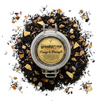 Mango Pineapple Tea, Ceylon Black Tea with bits of Mango and Pineapple, 2 oz. Jar
