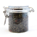 Organic Pomegranate Green Tea, Green & Black Tea with Bits of Fruit, Wellness Tea Collection, 2 oz. Jar
