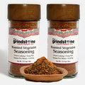 Roasted Vegetable Seasoning, Spice for Grilling, Oven Bake, Soup Mix, Stir fry, Dips, Non GMO, 2.8 oz. Glass Jar with Sifter, Pack of 2
