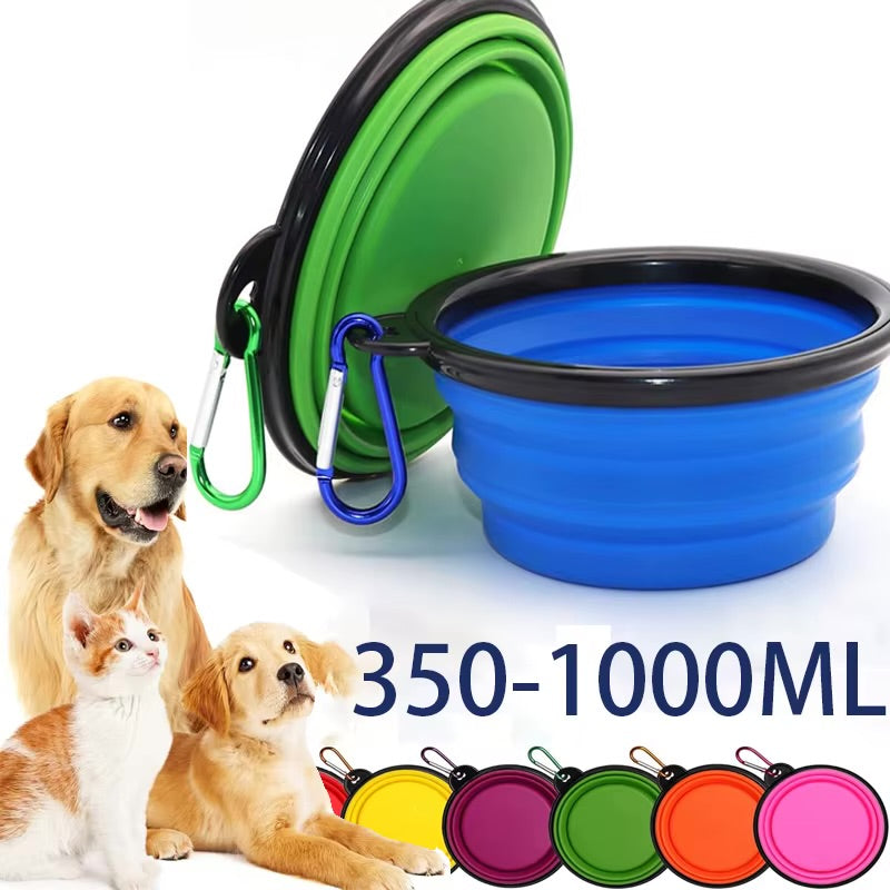 Puppy Dog Olive Oil Soap with Aloe Vera Extract, Shampoo Bar Soap, Itch Relief from Cedar Oil, Soap Base and Collapsible Water Dish, 130 Grams (Pink)
