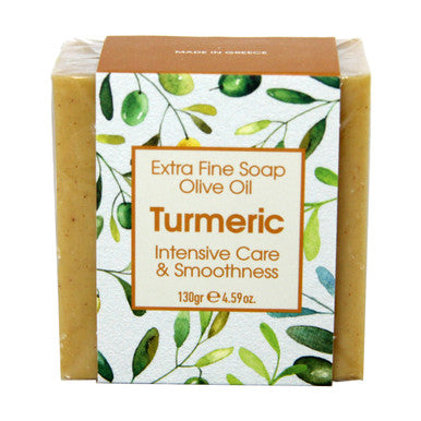 Neem & Turmeric Soap, Made with Real Olive Oil, 125g Each Bar