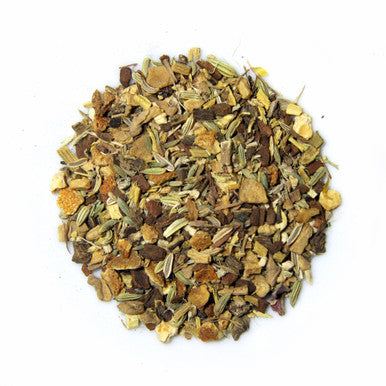 Organic Breathe Well Tea, Caffeine Free Herbal Root Infusion, Wellness Tea Collection, 1.5 oz. Jar