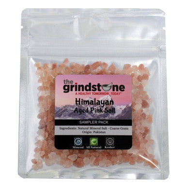 Himalayan Aged Pink Sea Salt, Coarse, Sampler Pack