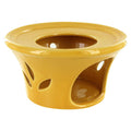 Teapot Warmer, Porcelain, Mustard Yellow